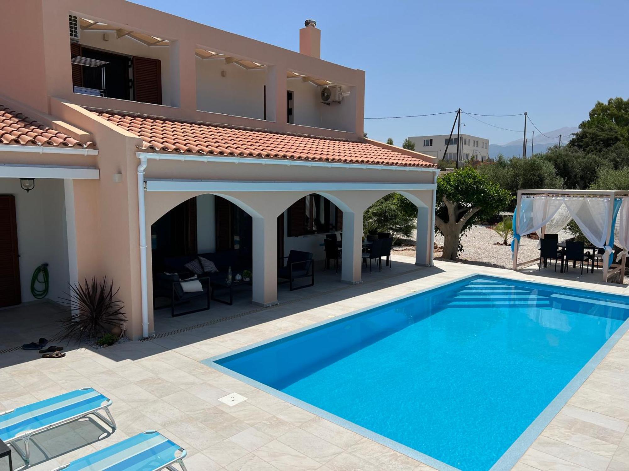 Villa Lp Kokkino Chorio Exterior foto