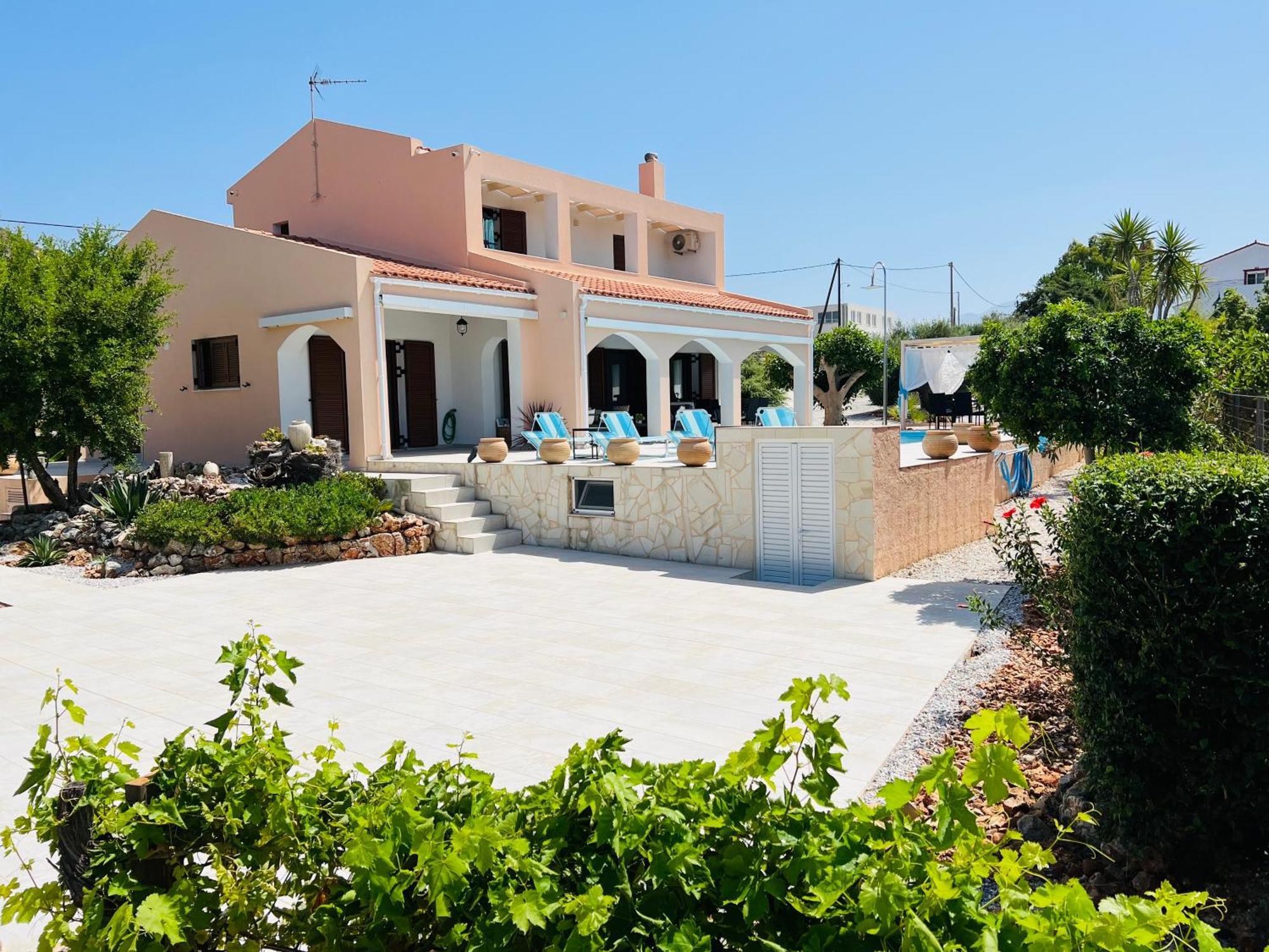 Villa Lp Kokkino Chorio Exterior foto